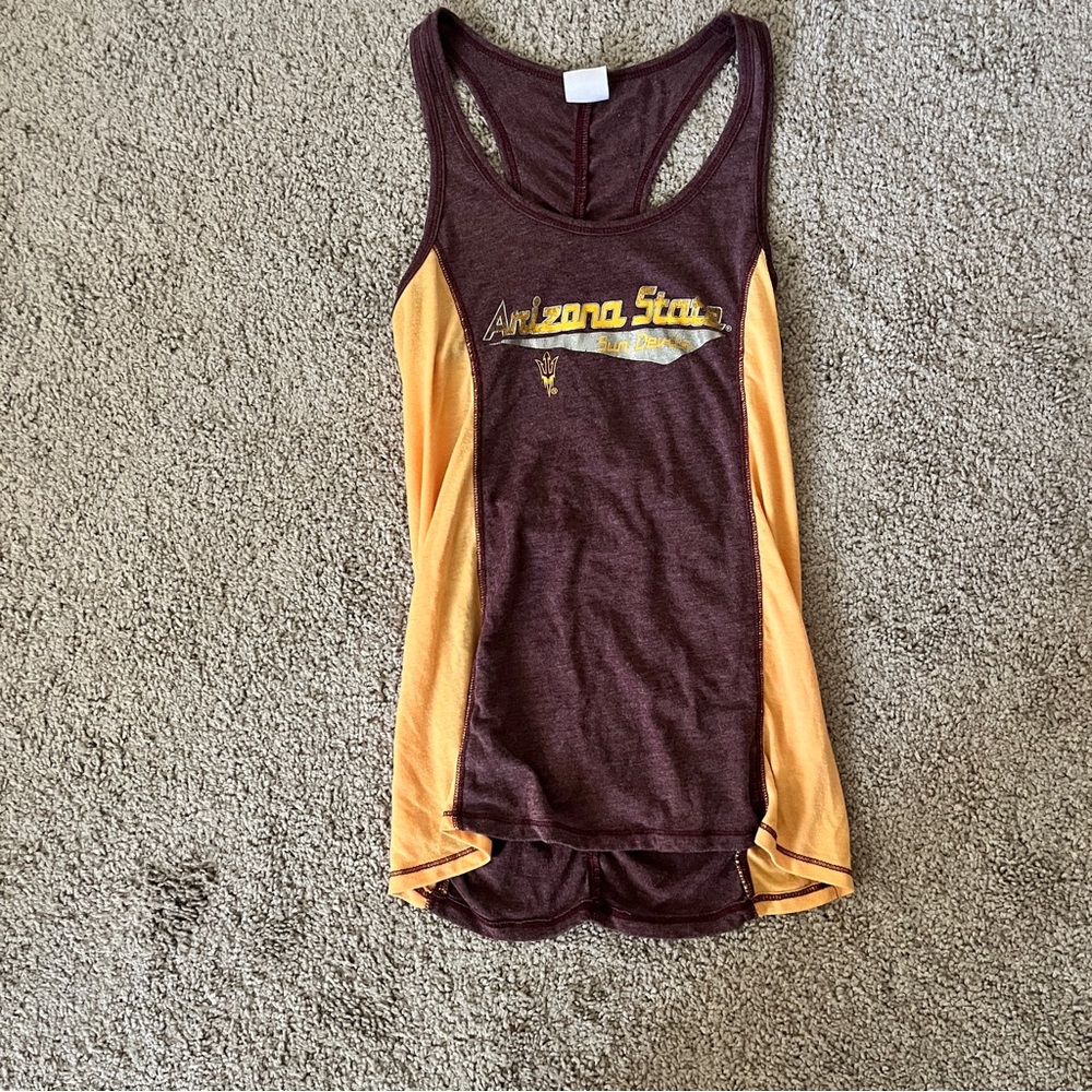 Rivalry Threads Maroon and Gold ASU Tank